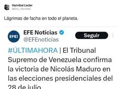 Nicolás Maduro es el claro vencedor en Venezuela