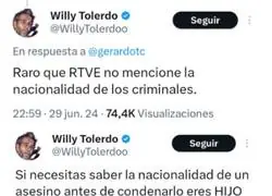 La nacionalidad de los criminales