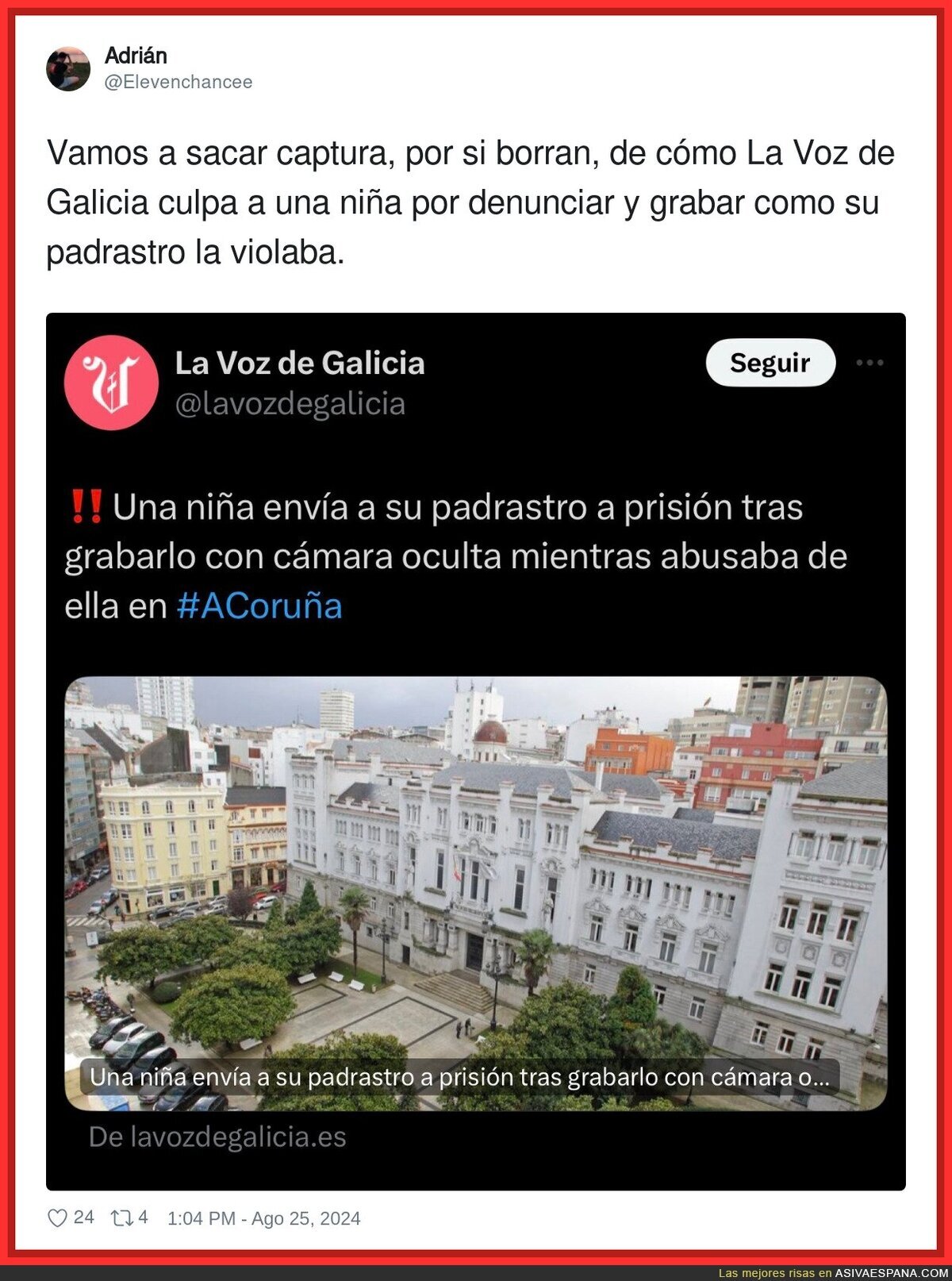 El periodismo tiene muy poca vergüenza