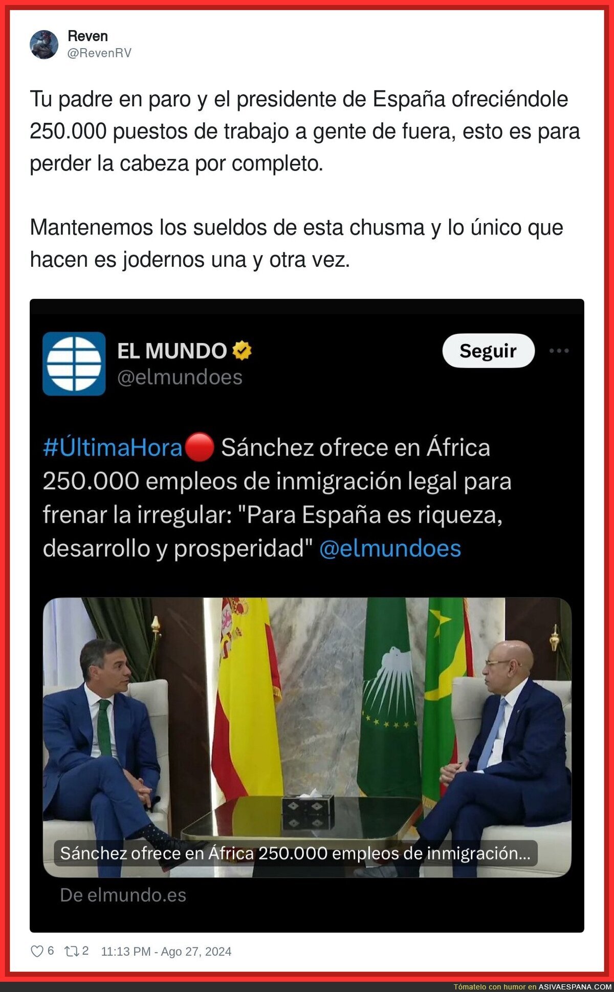 Las ayudas siempre para los mismos