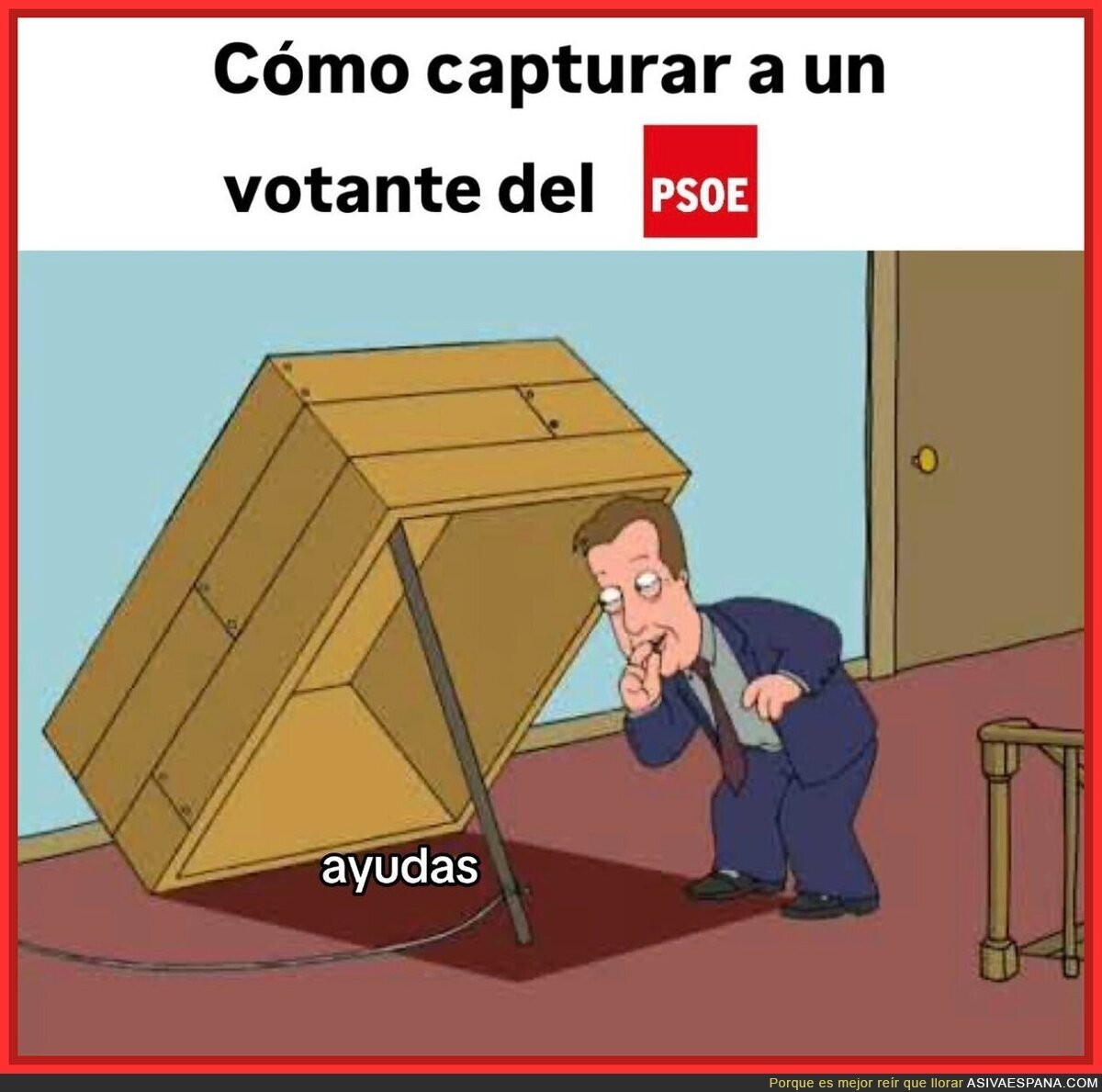 Así se atrapan a los votantes del PSOE