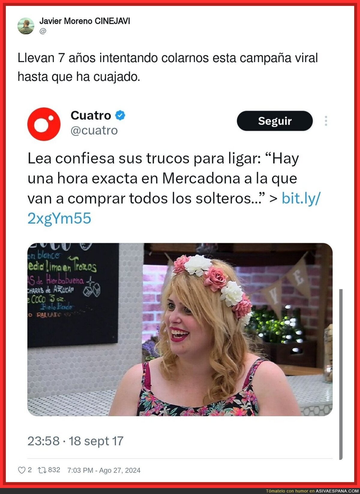 First Dates se adelantó a todos