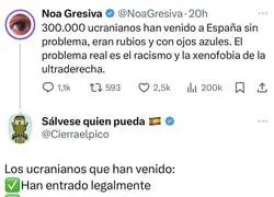 La gente que viene de Ucrania es así