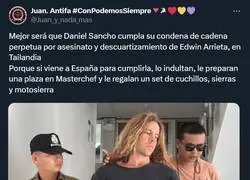 Esto es lo que hubiera ocurrido con Daniel Sancho de haber venido a España