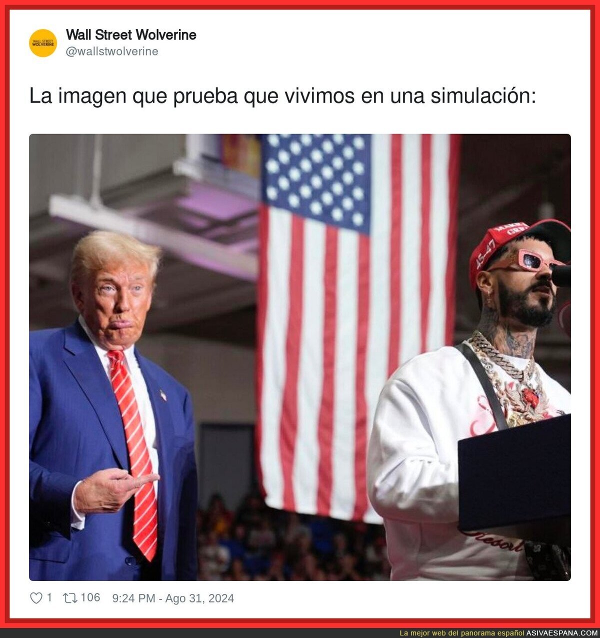 Surrealista lo de Estados Unidos