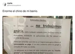 Un poco de educación nunca viene mal