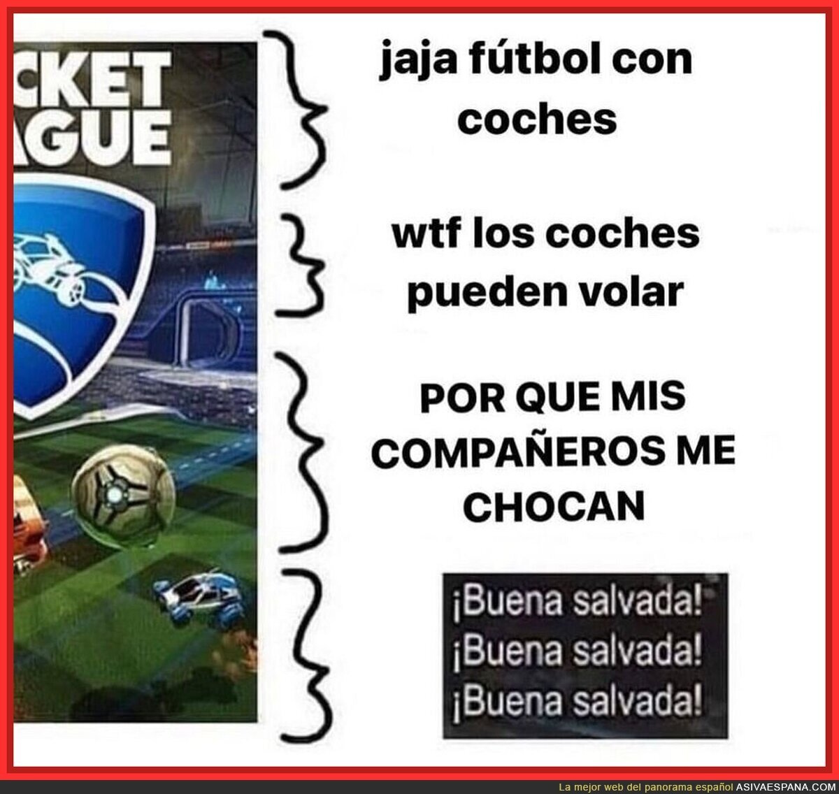 Así es el Rocket League