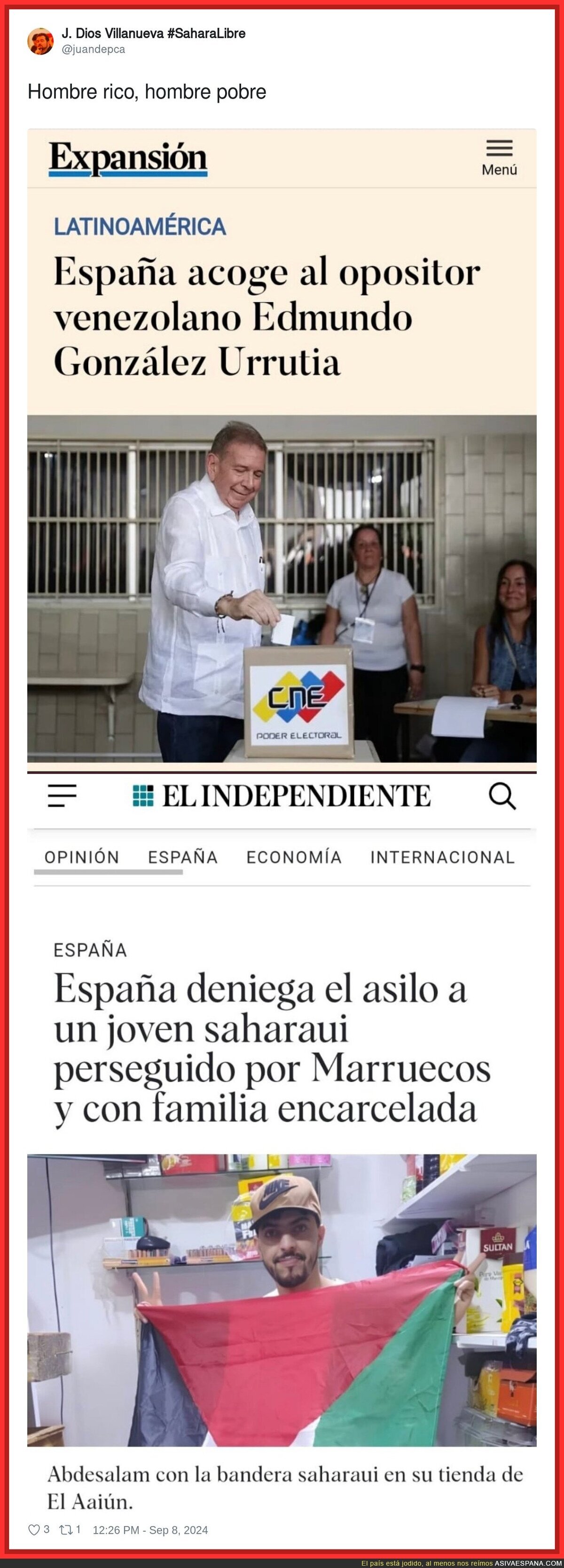 Así de fácil es como se consigue o no el asilo en España