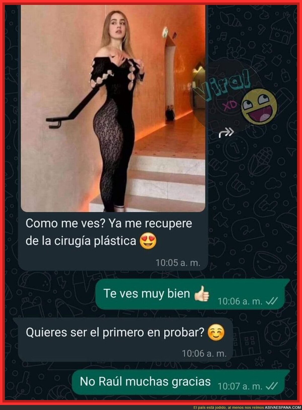 Hay cosas por las que no paso