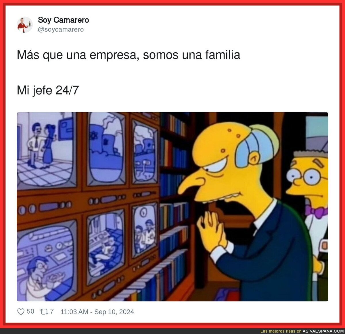 Nunca te fíes de una empresa que te dicen eso