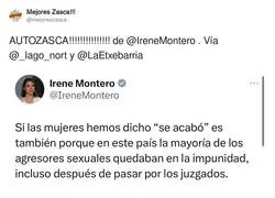 Irene Montero no está para hablar