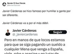 Javier Cárdenas no está para dar lecciones