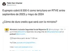 El gran sueldo de Euprepio en RTVE