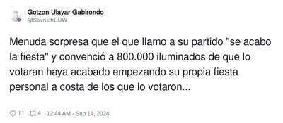 No sorprende para nada lo de Alvise Pérez