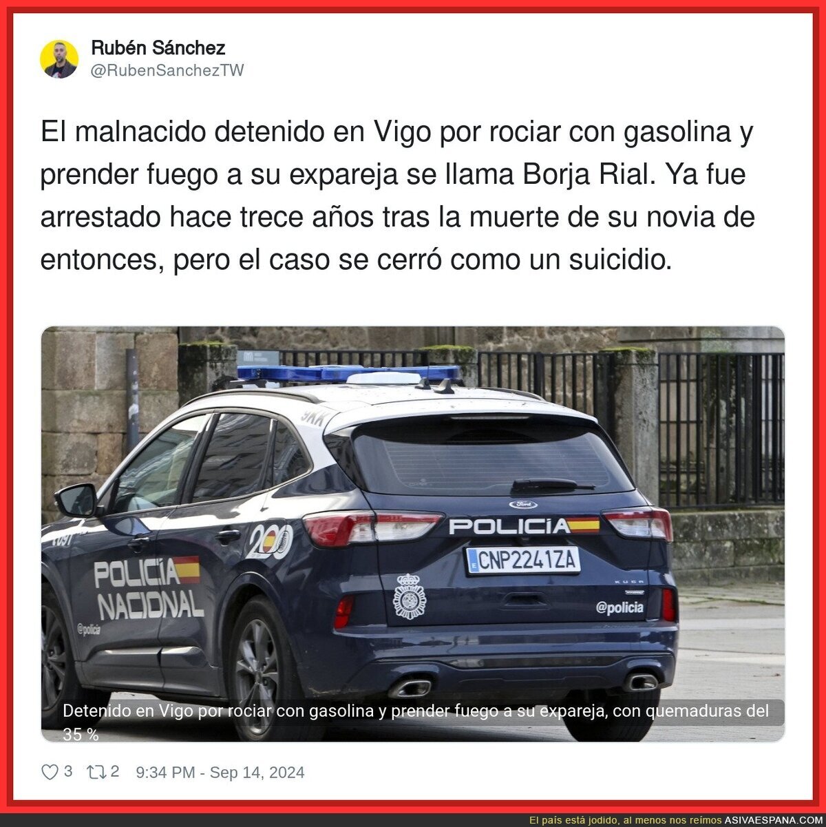 Esto que ha pasado en Vigo es atroz