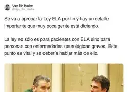 Un detalle importante con la Ley ELA