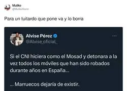 El mensaje más honesto de Alvise Pérez