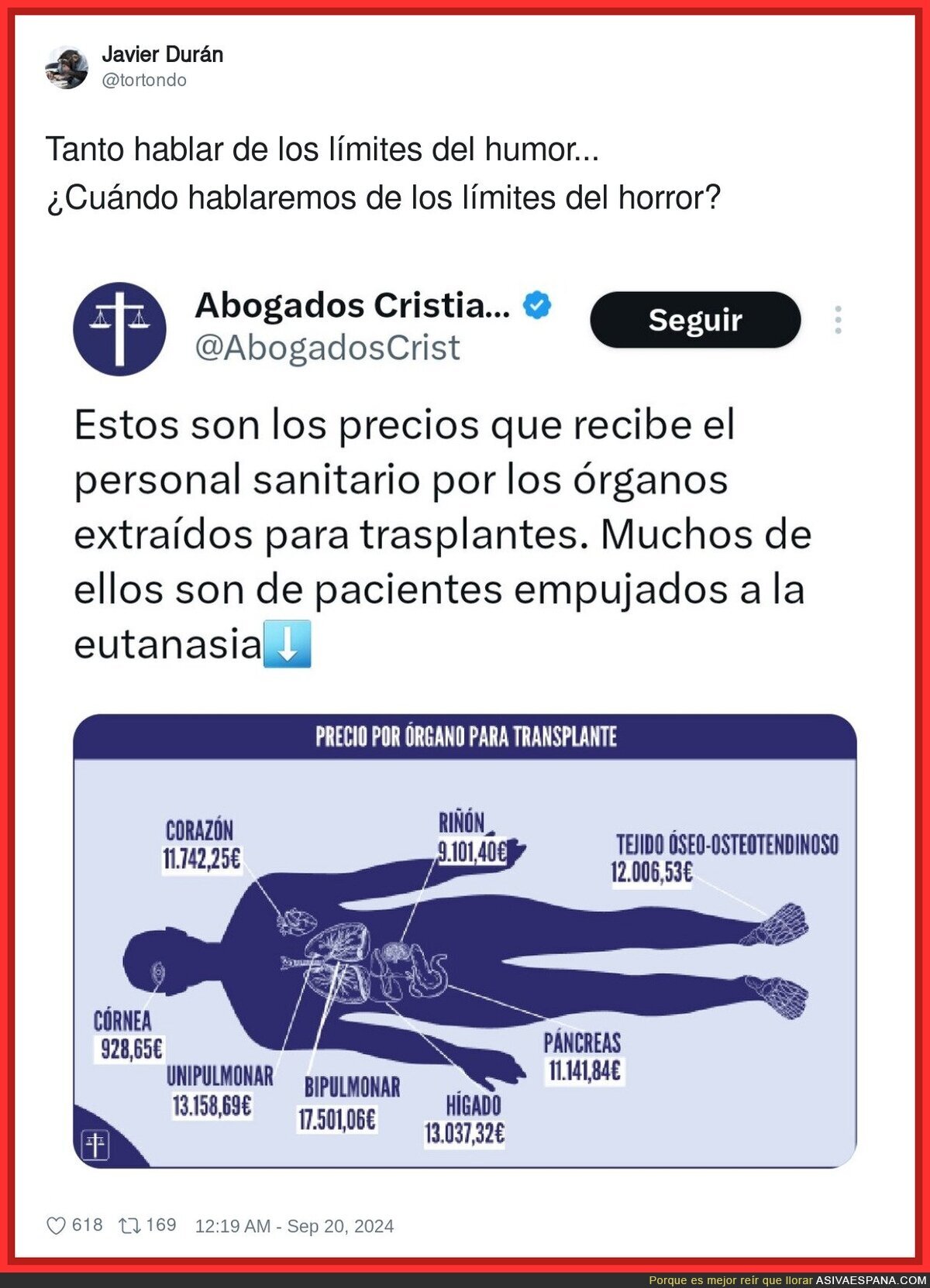 Abogados Cristianos se ha superado para mal