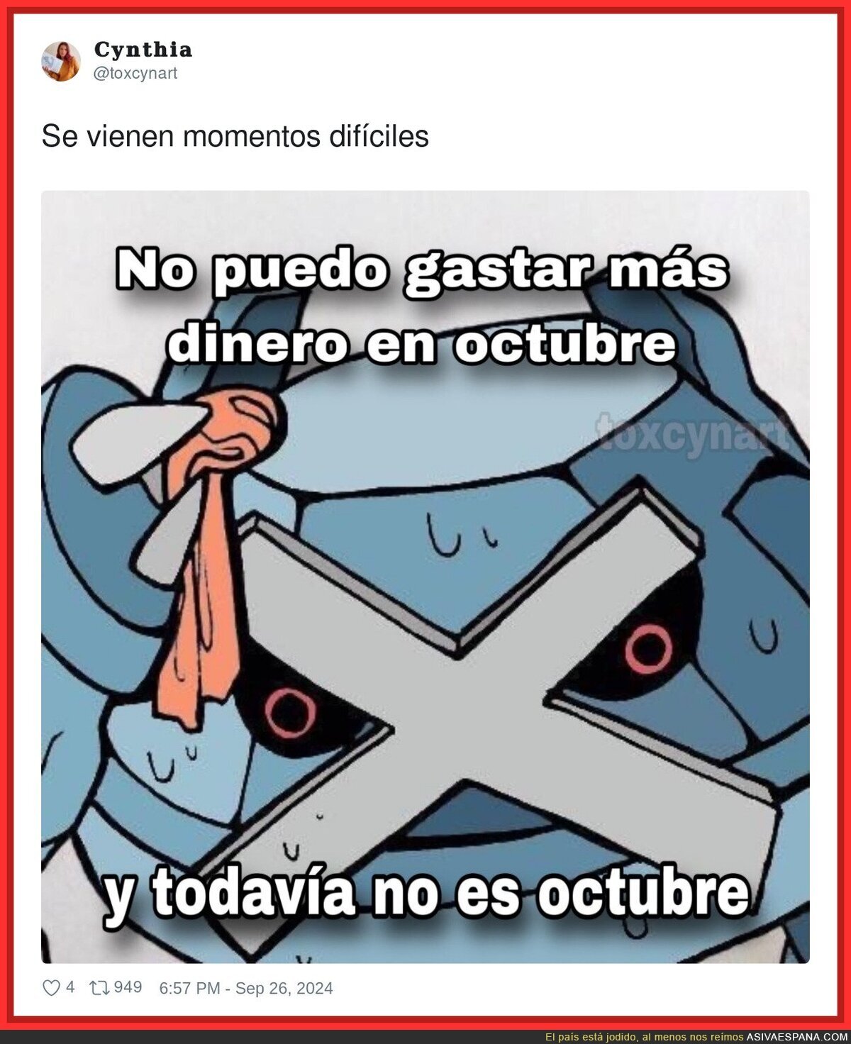 Se vienen momentos difíciles