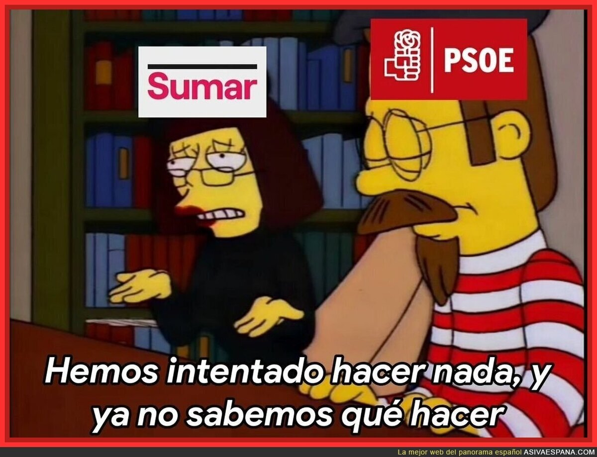 Sumar y PSOE desesperados