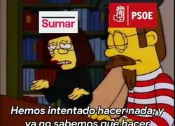 Sumar y PSOE desesperados
