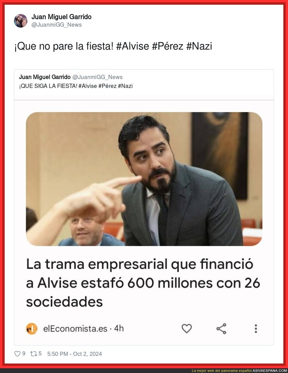 ¡Que no pare la fiesta!
