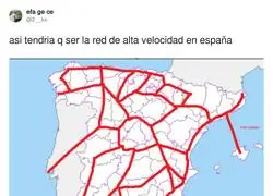 As&iacute; tendr&iacute;a que ser la red de alta velocidad en Espa&ntilde;a