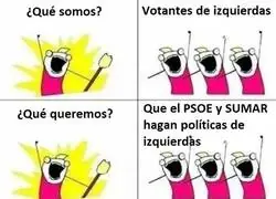 &iquest;Qu&eacute; queremos?