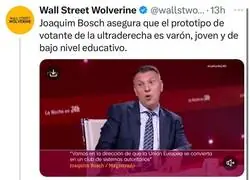 Joaquim Bosch y su nivel en la universidad