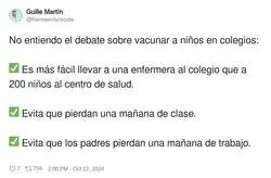La vacunaci&oacute;n en ni&ntilde;os