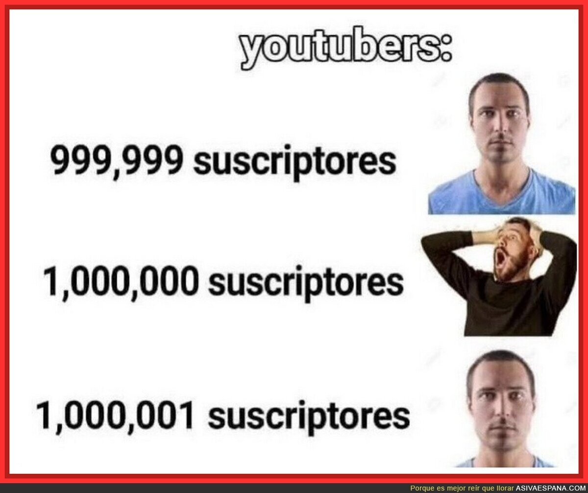 La felicidad de un youtuber