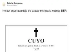 Un triste p&eacute;rdida