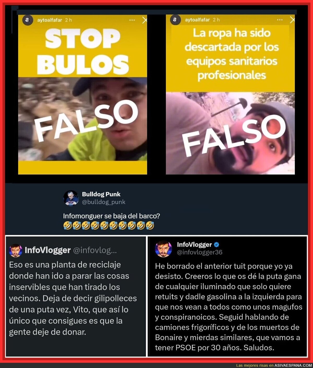 Ni las mismas ratas aguantan tanto bulo
