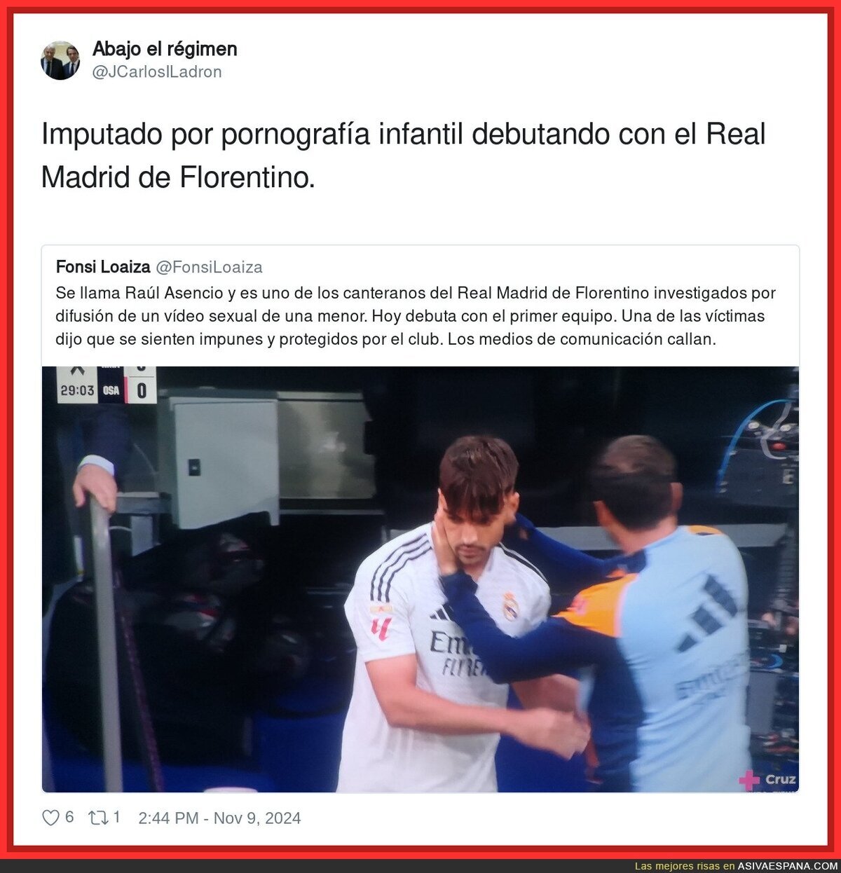 ¿Estos son los valores del Real Madrid?