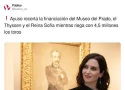 Disfruten con la gesti&oacute;n de Ayuso