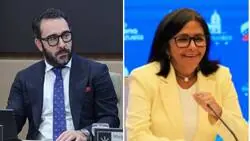 Aldama cuenta que ocurri&oacute; con el viaje a Espa&ntilde;a de Delcy Rodr&iacute;guez