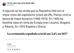 La historia cambia mucho