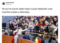 La gran dedicatoria a Ayuso en los toros