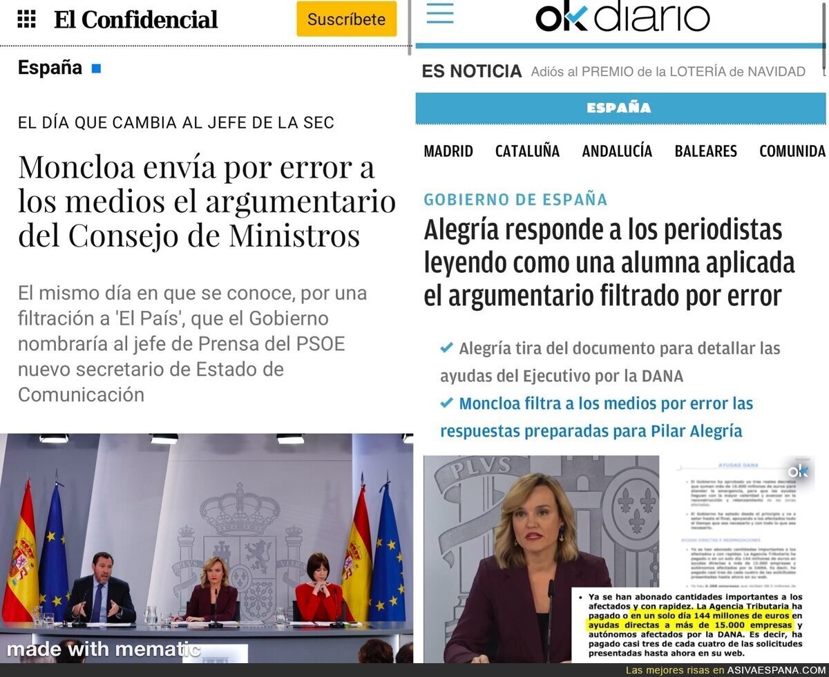 Ya podéis subscribiros al argumentario del Gobierno para ir repitiéndolo por el foro