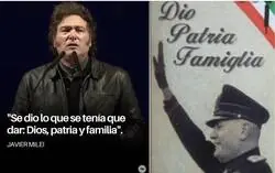 La s&iacute;ntesis del fascismo contra la libertad