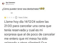 La gente tiene la cara muy dura