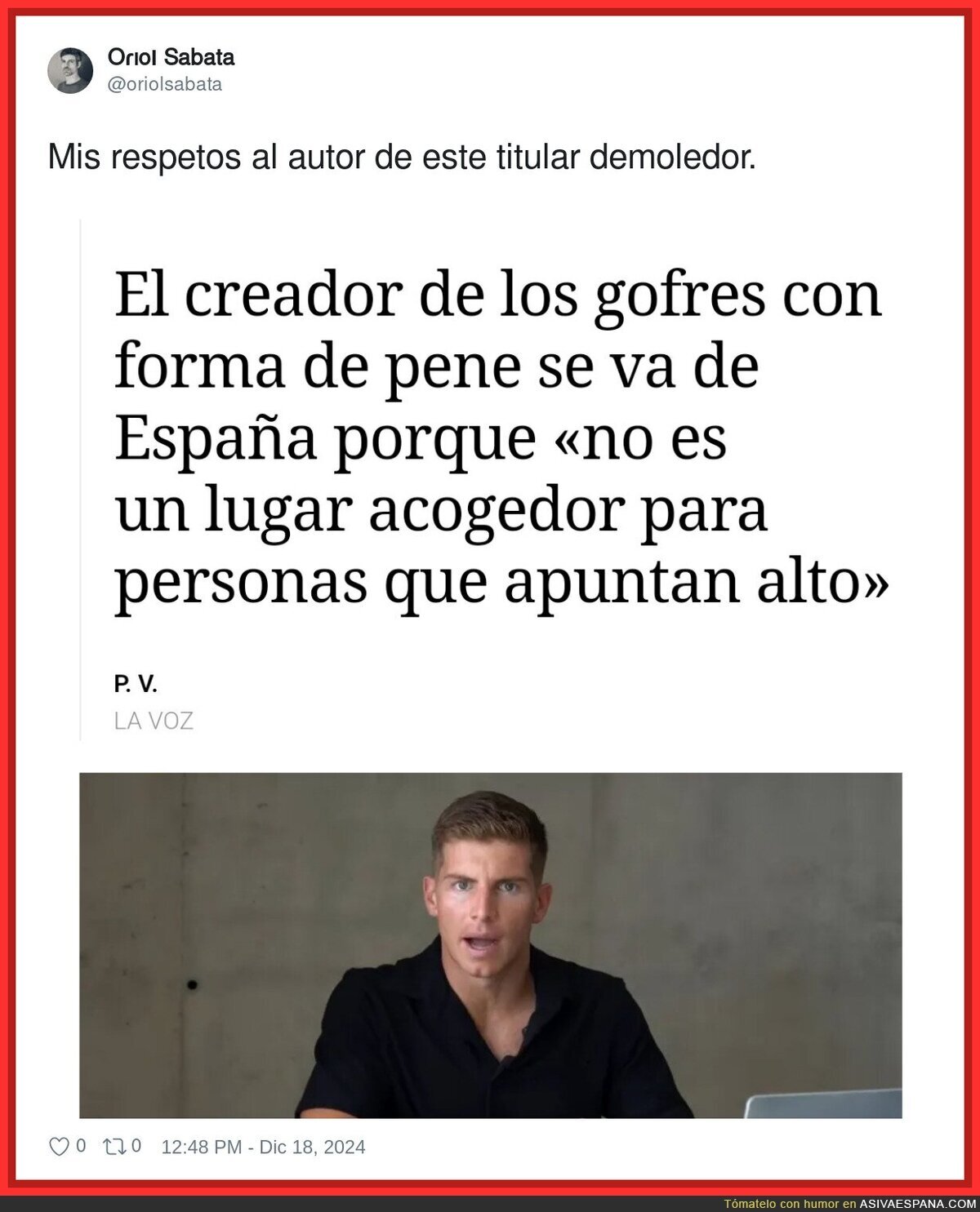 Un titular que lo dice todo