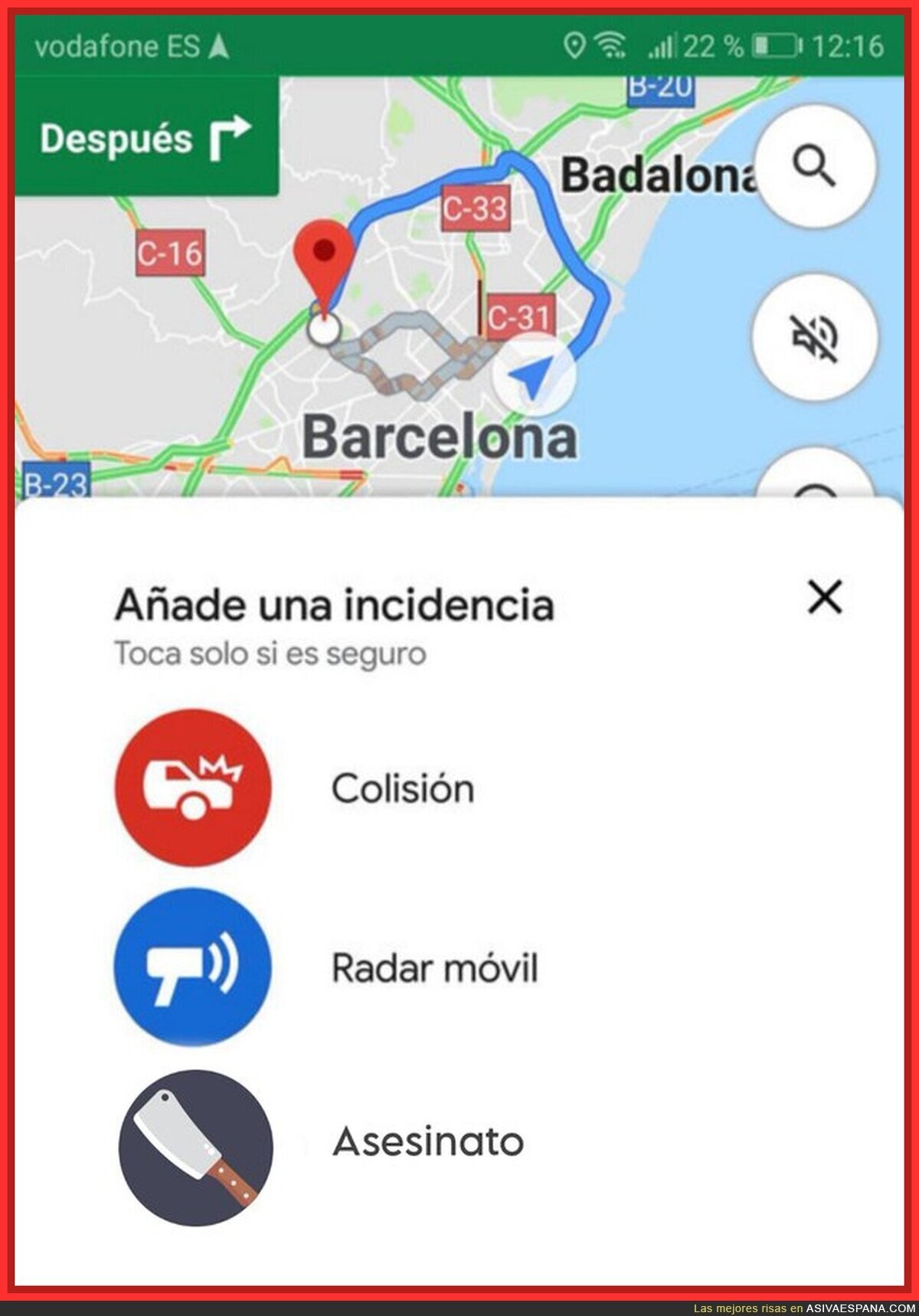 Estoy flipando con la última actualización de Google Maps