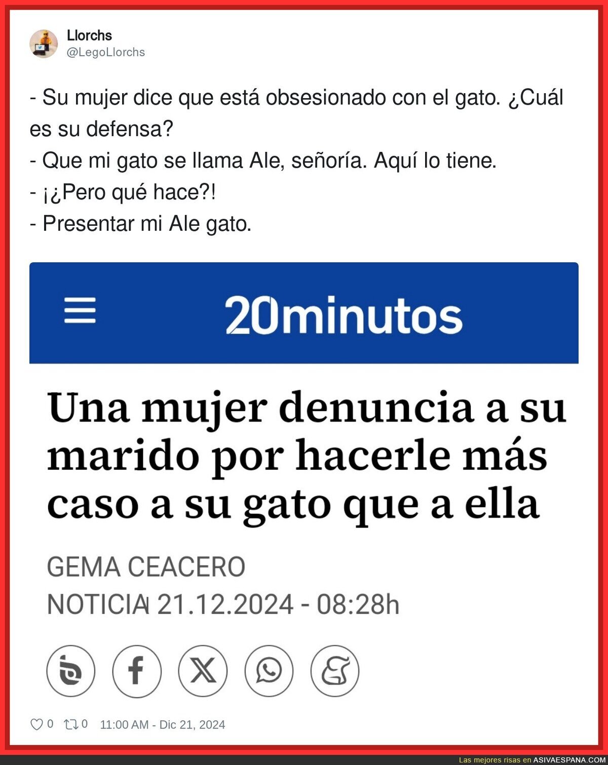 A que cosas hemos llegado en la vida...