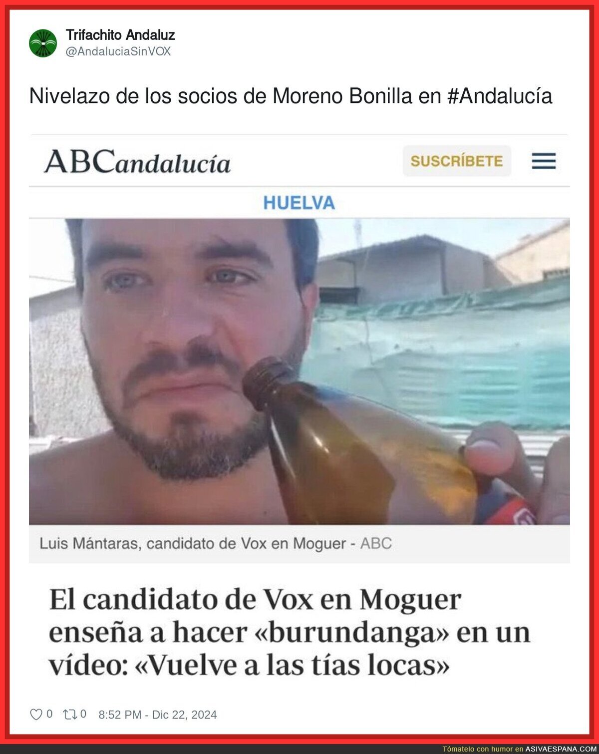 Así es el nivel de VOX con las mujeres