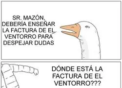 Dame las explicaciones Maz&oacute;n