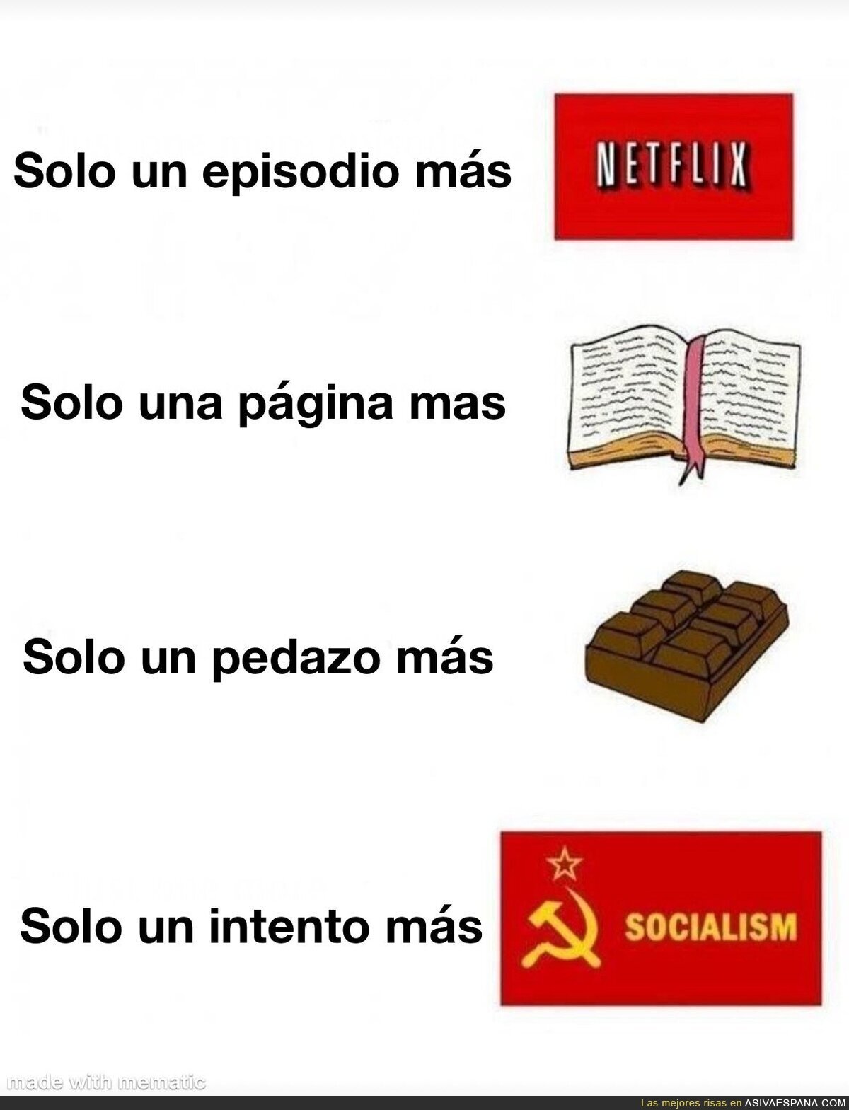 “No era verdadero socialismo”