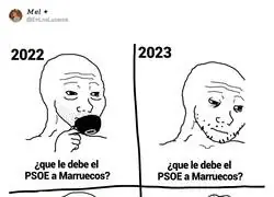 El PSOE es Marruecos