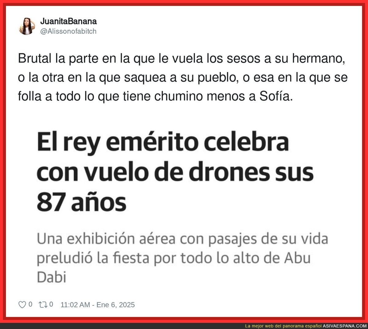 La gran celebración de Juan Carlos I el Fugao