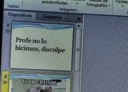 Troleado el profesor